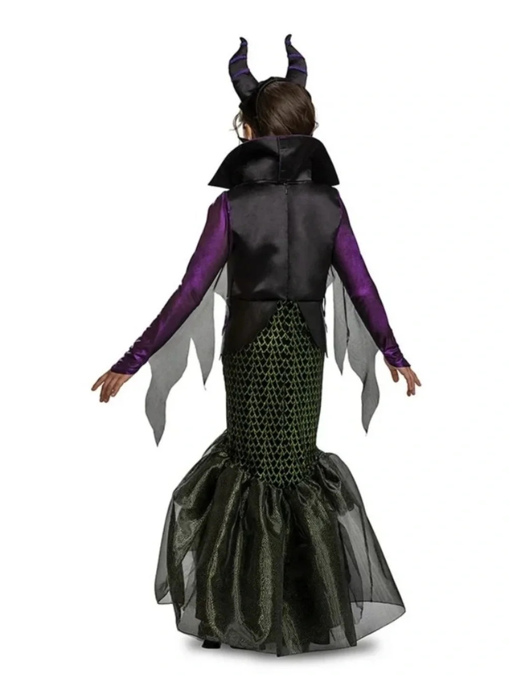 Disney Girls Maleficent Costume Dress M(8/10)